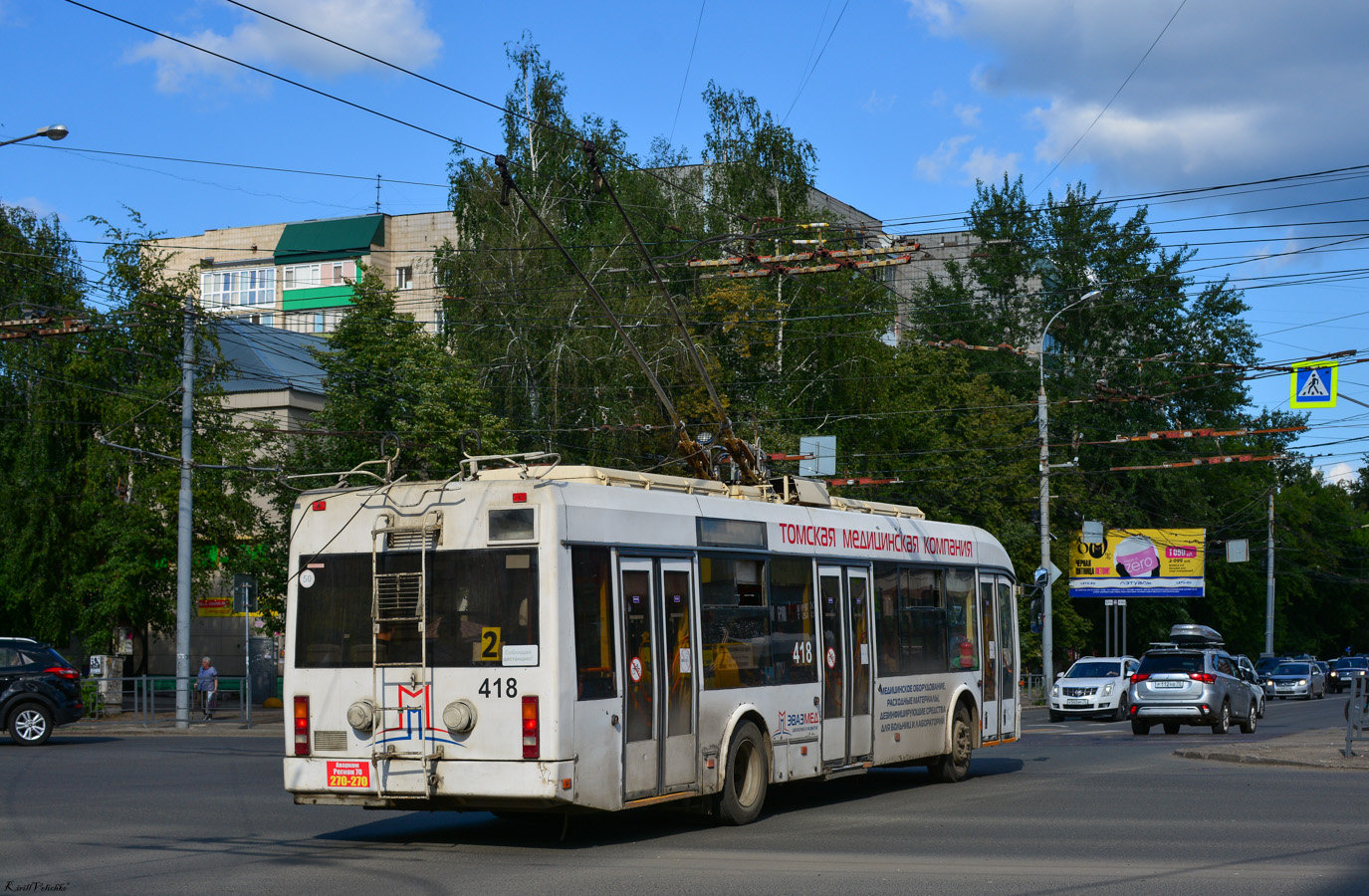 Томск, БКМ 321 № 418