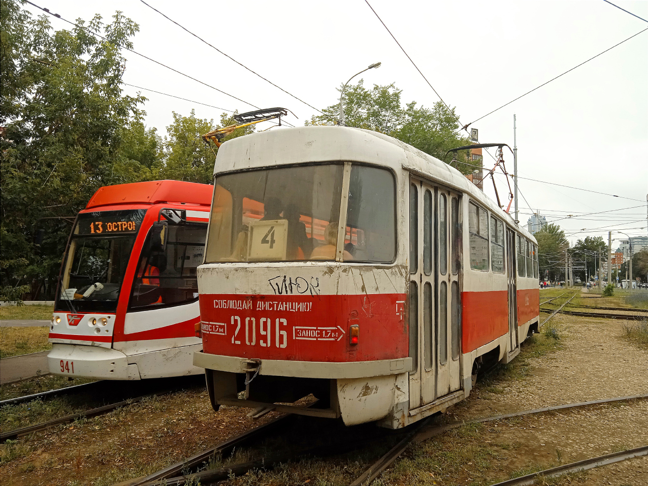 Самара, Tatra T3SU № 2096