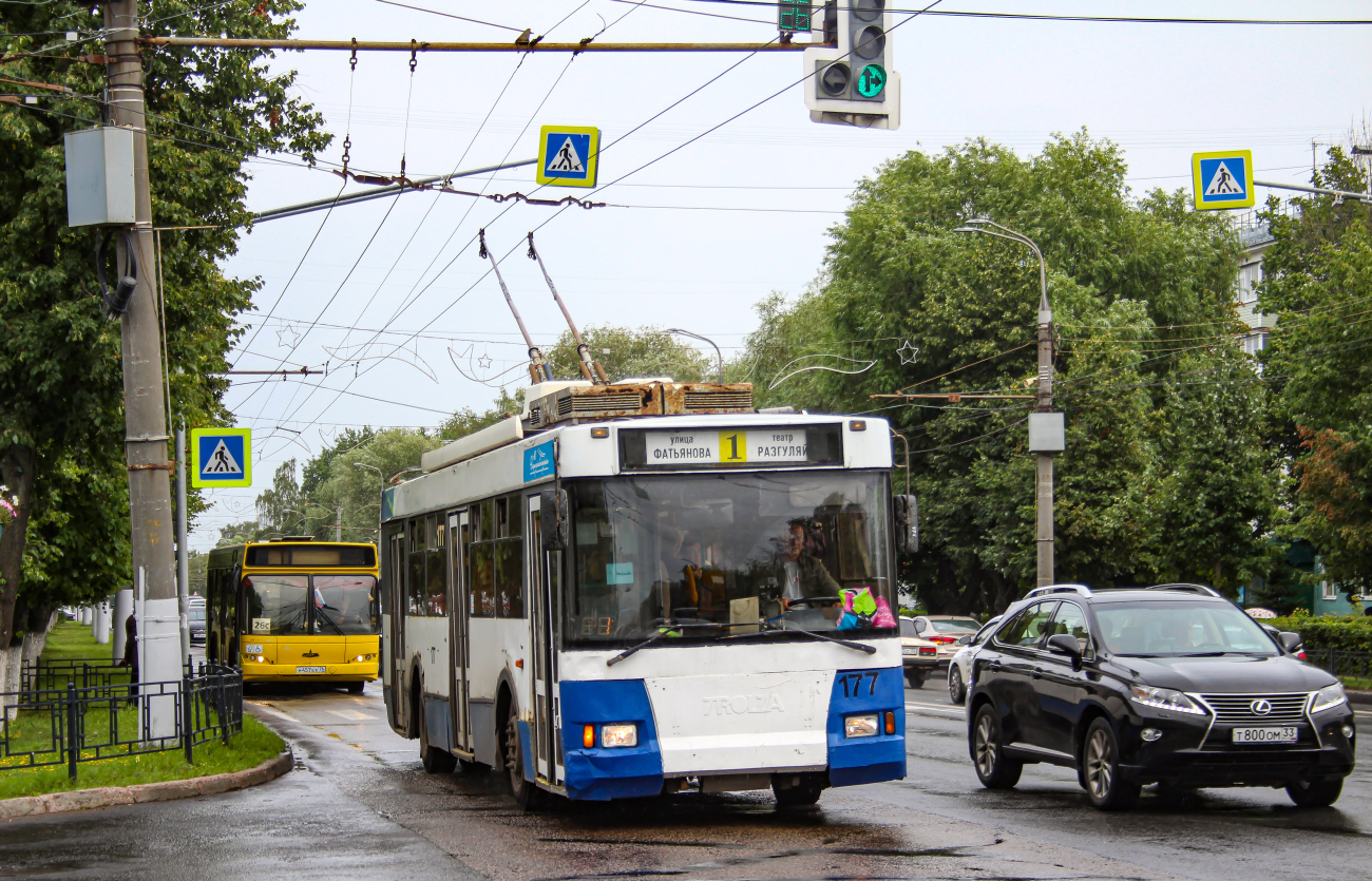 Владимир, Тролза-5275.05 «Оптима» № 177