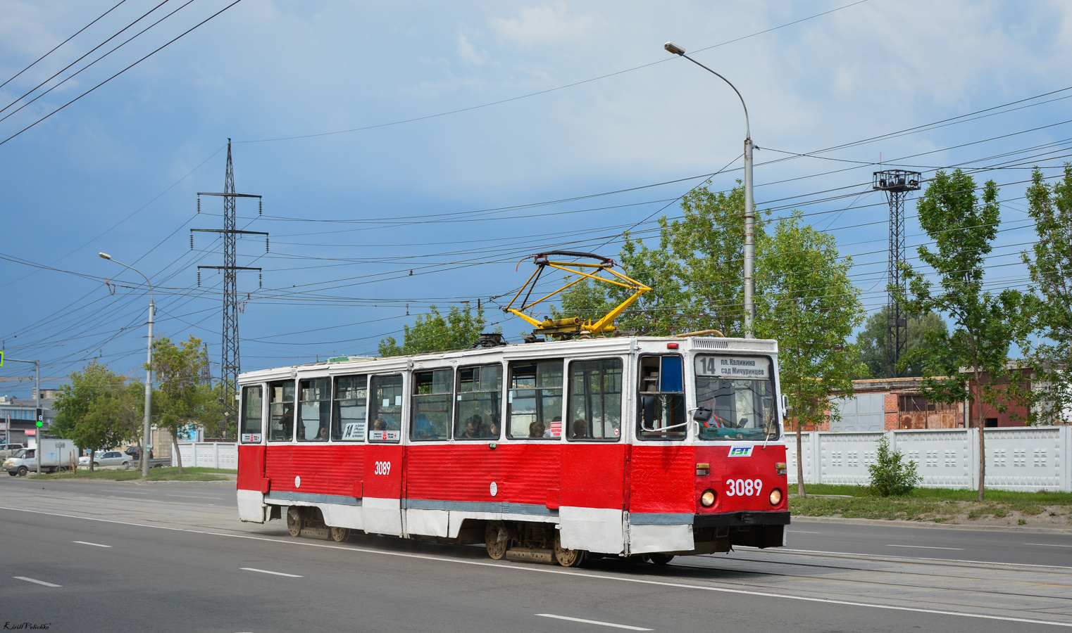 Новосибирск, 71-605 (КТМ-5М3) № 3089