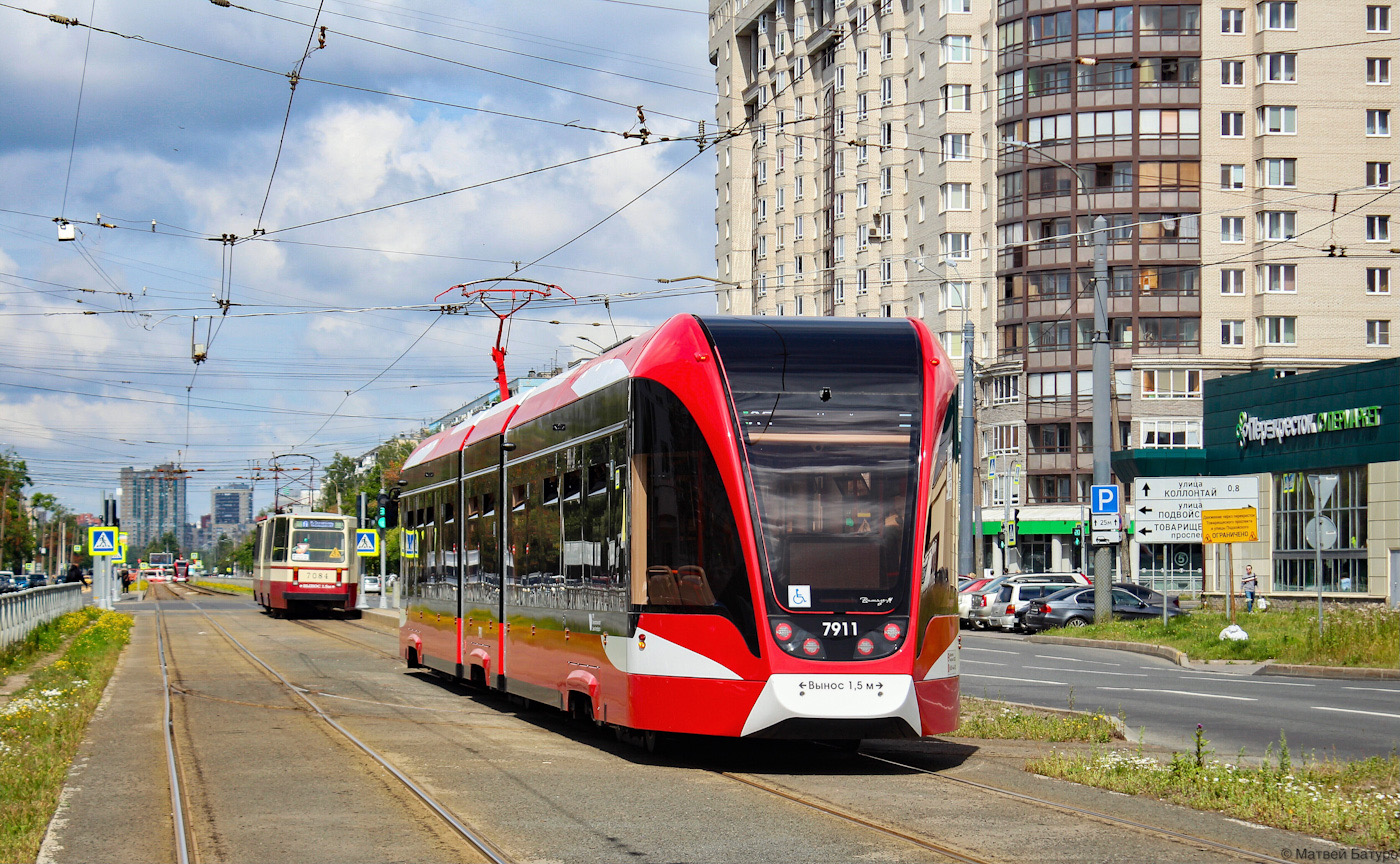 Санкт-Петербург, 71-931М «Витязь-М» № 7911
