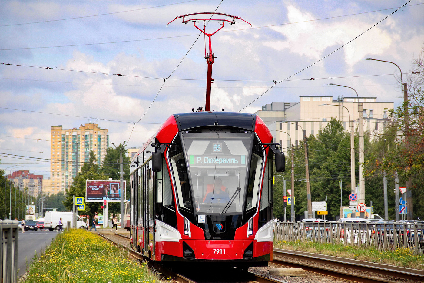 Санкт-Петербург, 71-931М «Витязь-М» № 7911