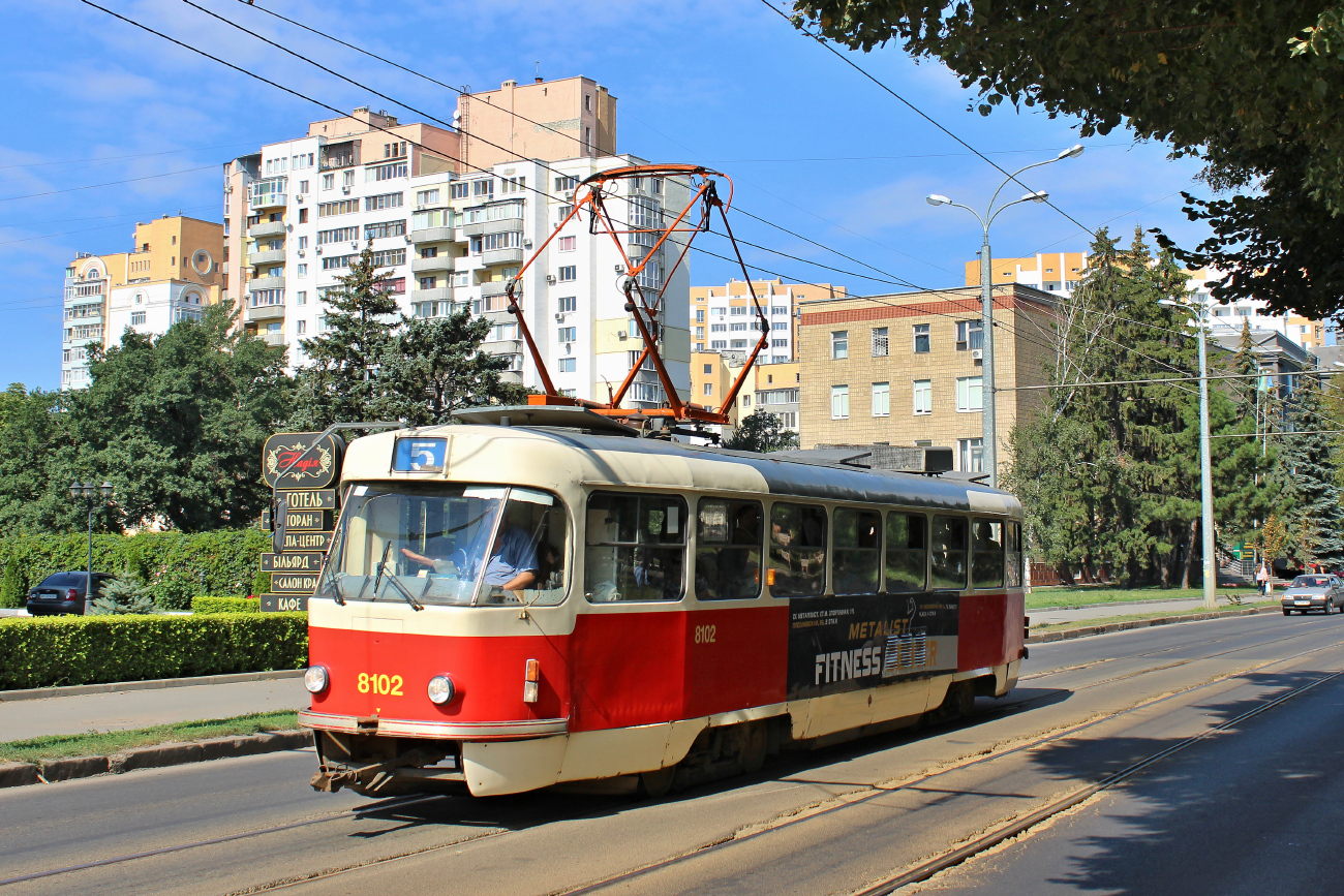 Харьков, Tatra T3M № 8102