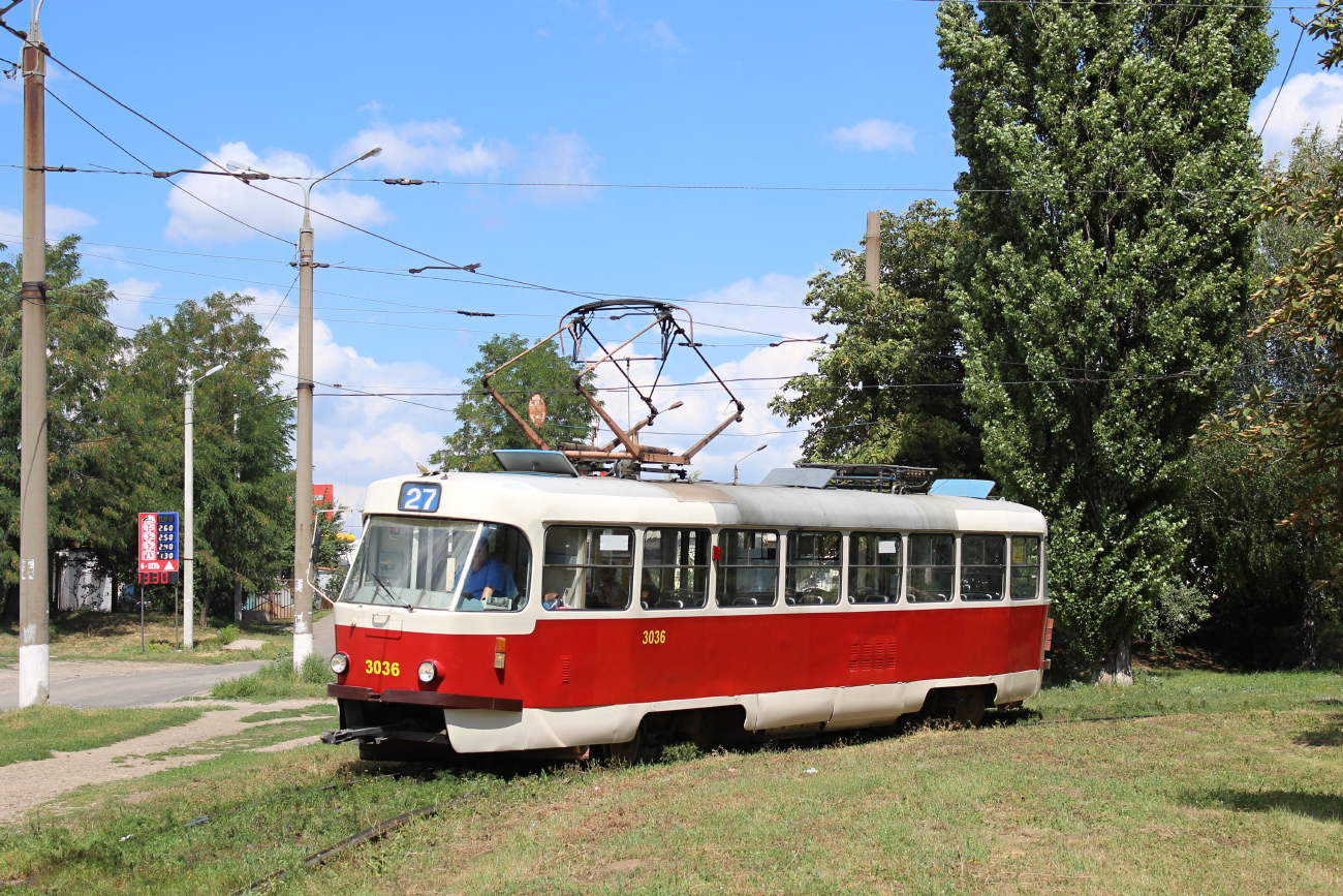 Харьков, Tatra T3A № 3036