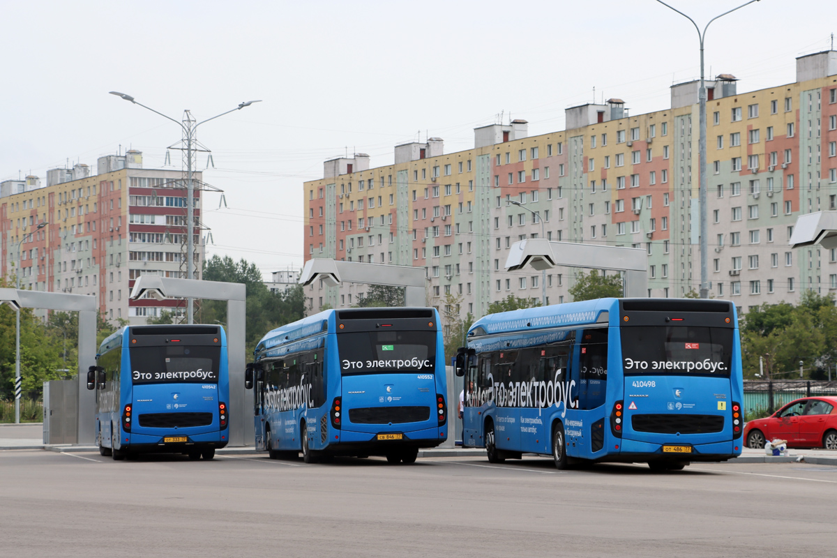Москва, КАМАЗ-6282 № 410542; Москва, КАМАЗ-6282 № 410552; Москва, КАМАЗ-6282 № 410498