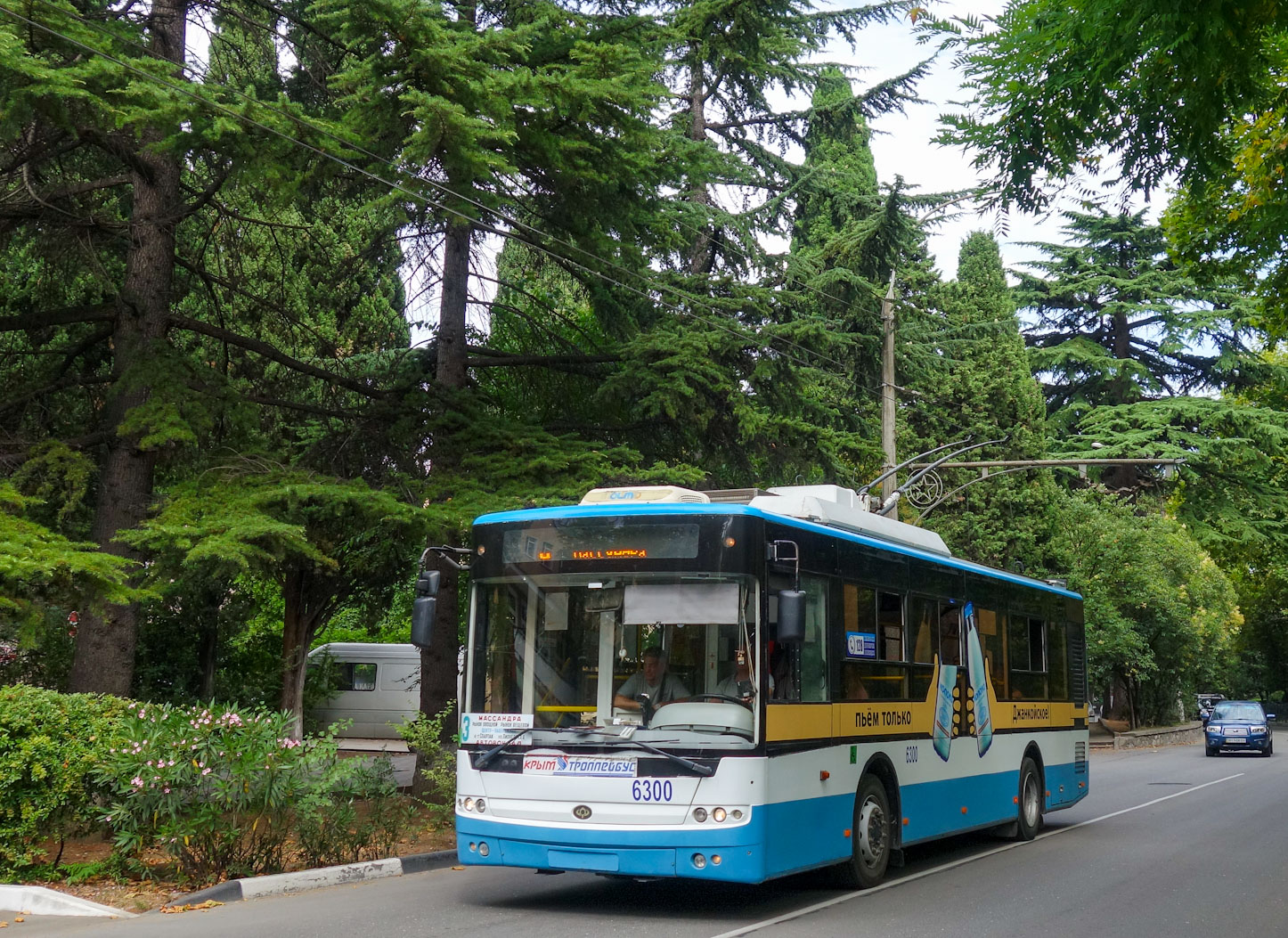 Crimean trolleybus, Bogdan T60111 # 6300