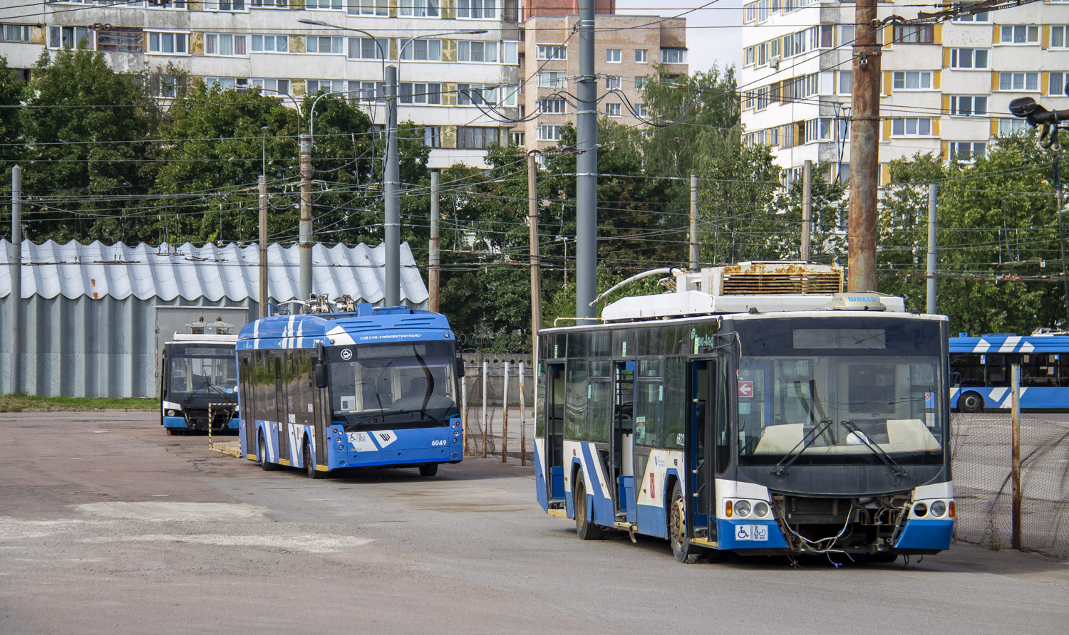 Санкт-Петербург, ВМЗ-5298.01 «Авангард» № 6822; Санкт-Петербург — Троллейбусные парки