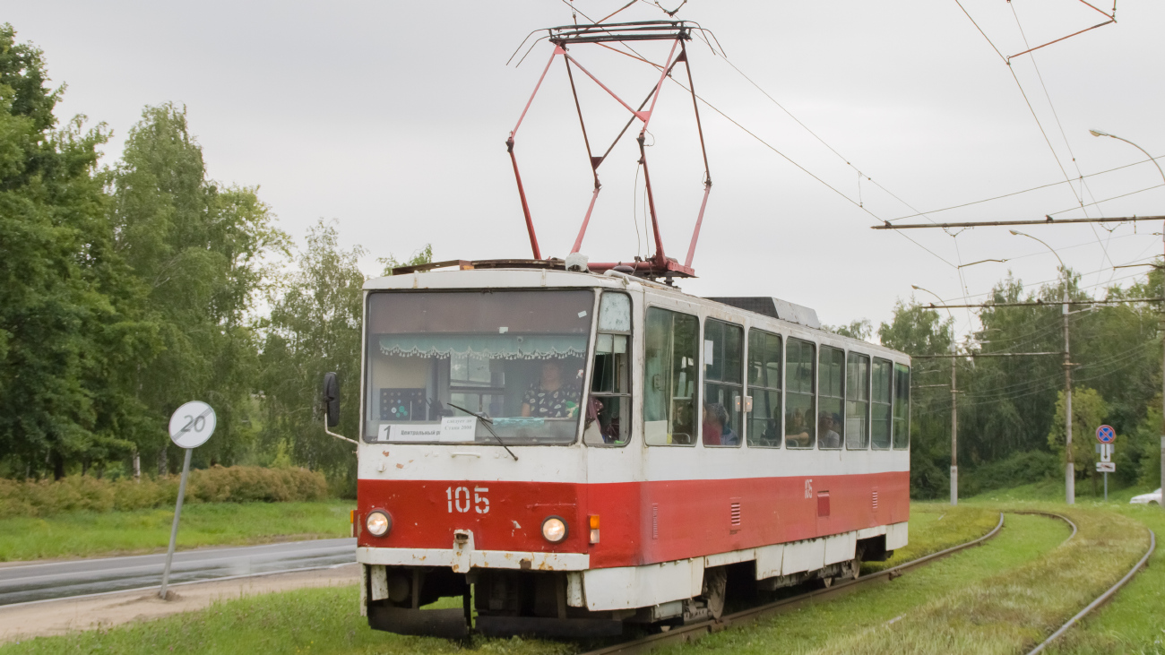 Lipetsk, Tatra T6B5SU № 105