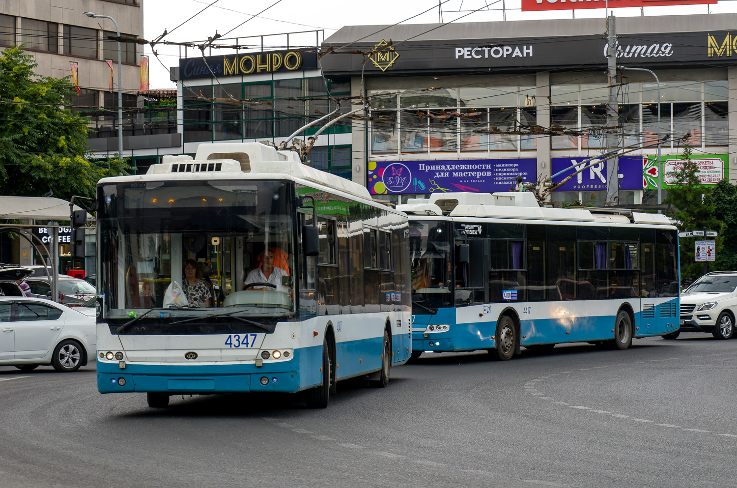 Крымский троллейбус, Богдан Т70110 № 4347