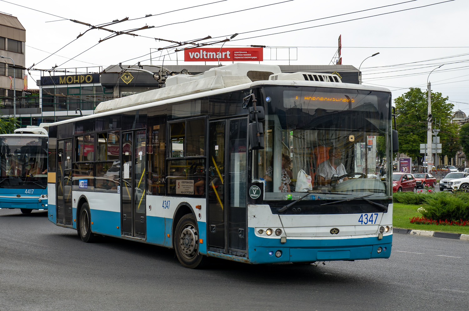 Крымский троллейбус, Богдан Т70110 № 4347