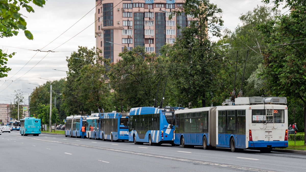 Санкт-Петербург, Тролза-6206.01 «Мегаполис» № 1137