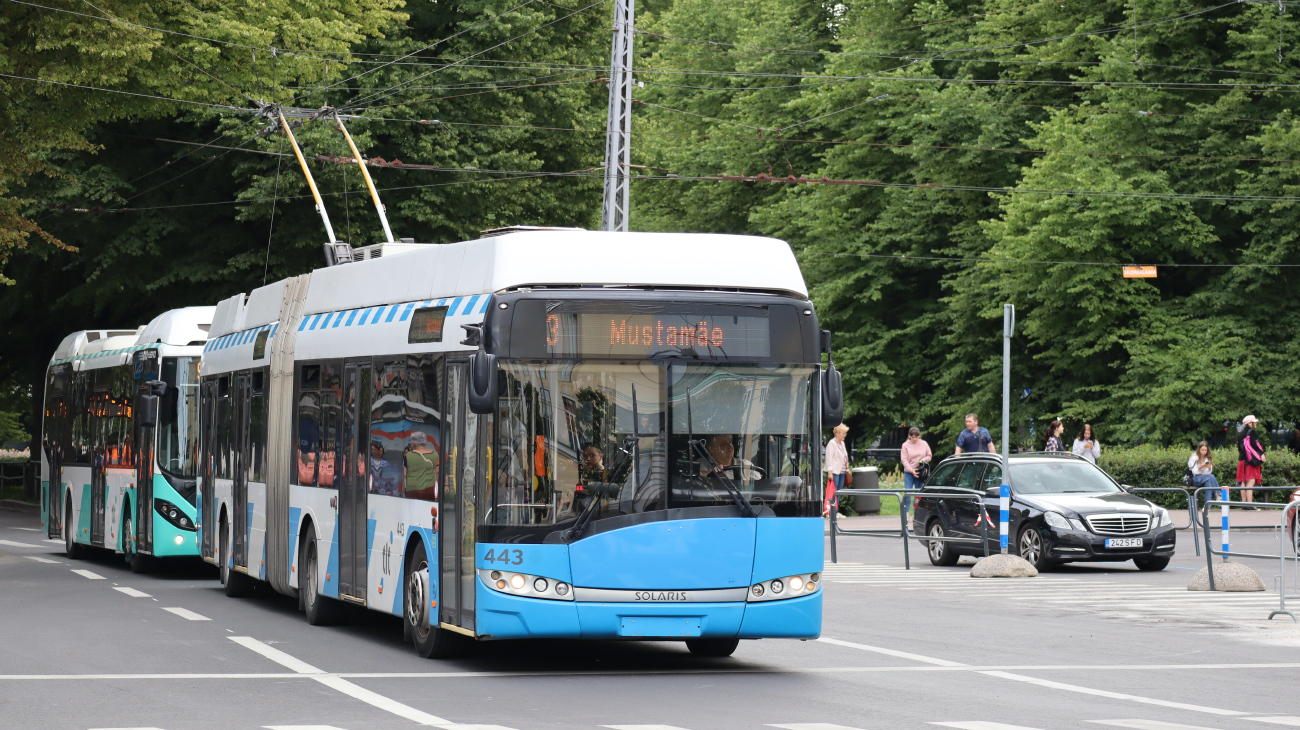 Таллин, Solaris Trollino III 18 AC № 443