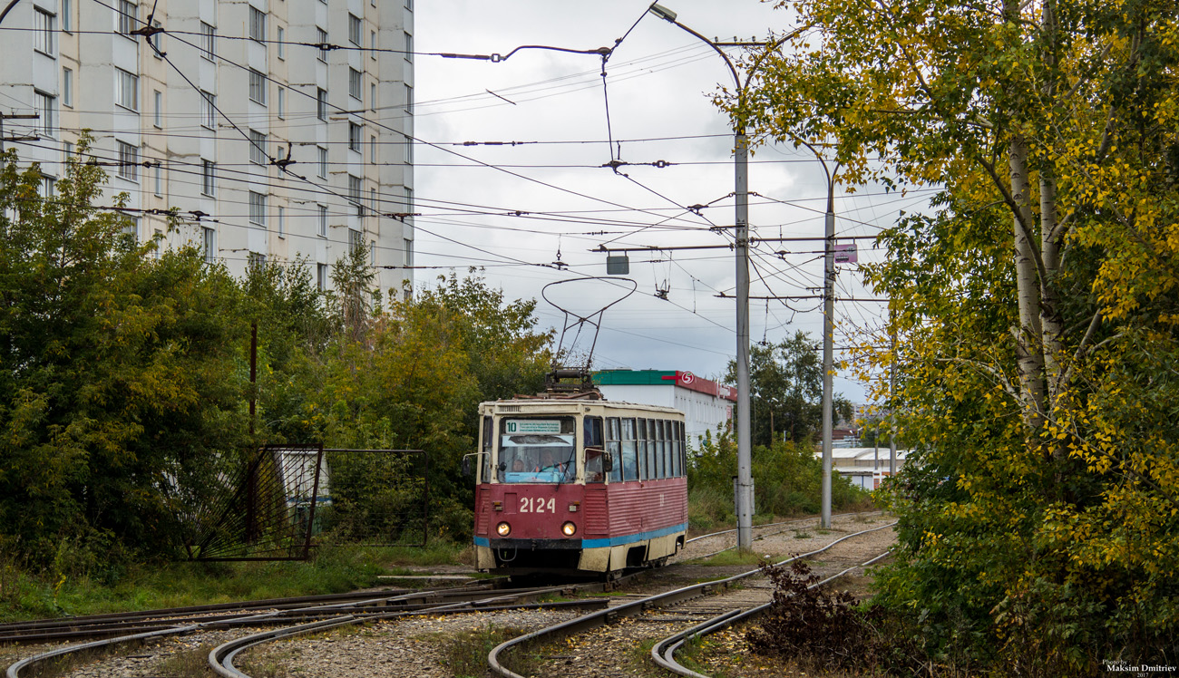 Novosibirsk, 71-605 (KTM-5M3) № 2124