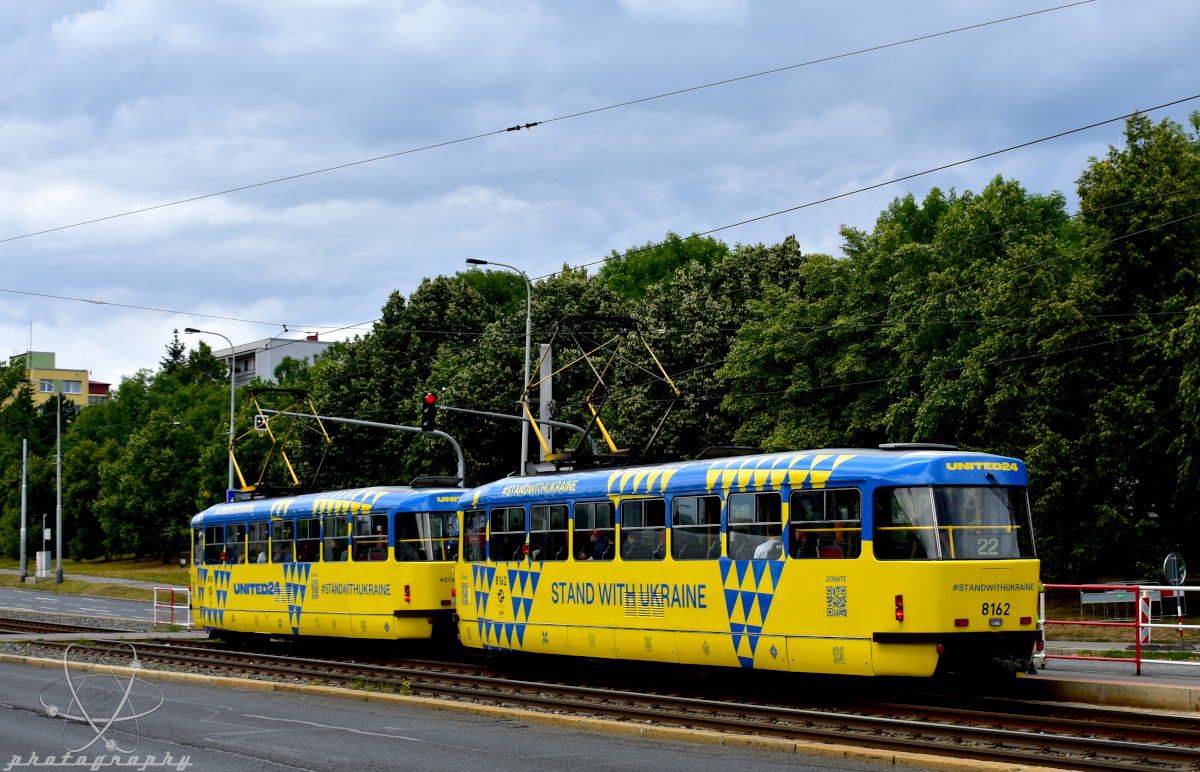 Прага, Tatra T3R.PV № 8162