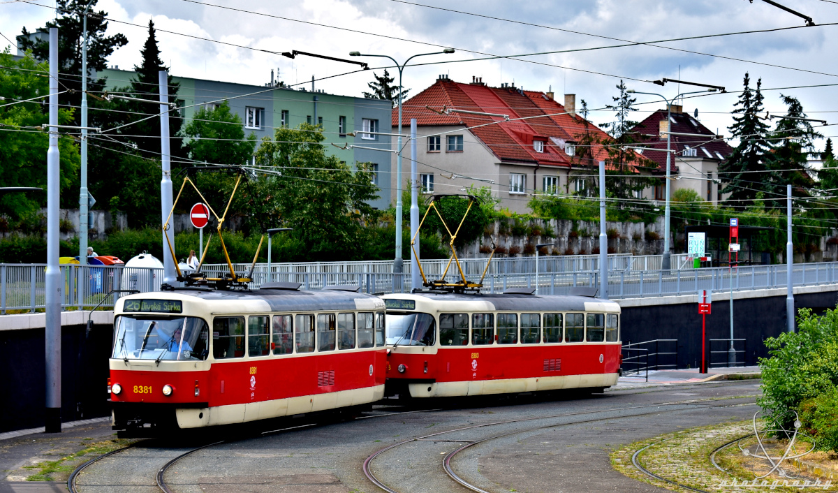 Прага, Tatra T3R.P № 8381