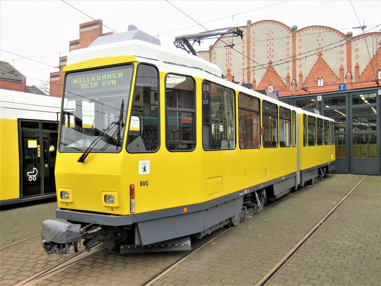 Берлин, Tatra KT4DtM № 7012