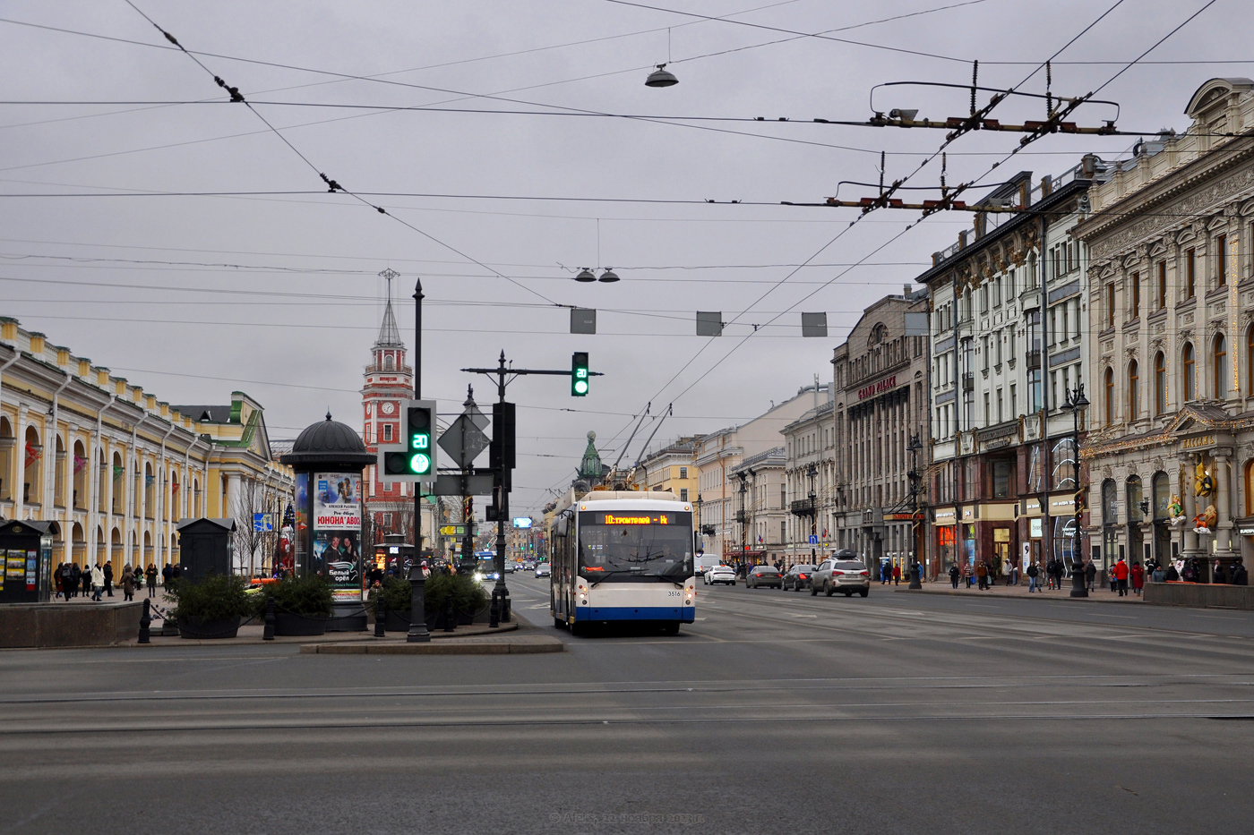 Санкт-Петербург, Тролза-5265.00 «Мегаполис» № 3516