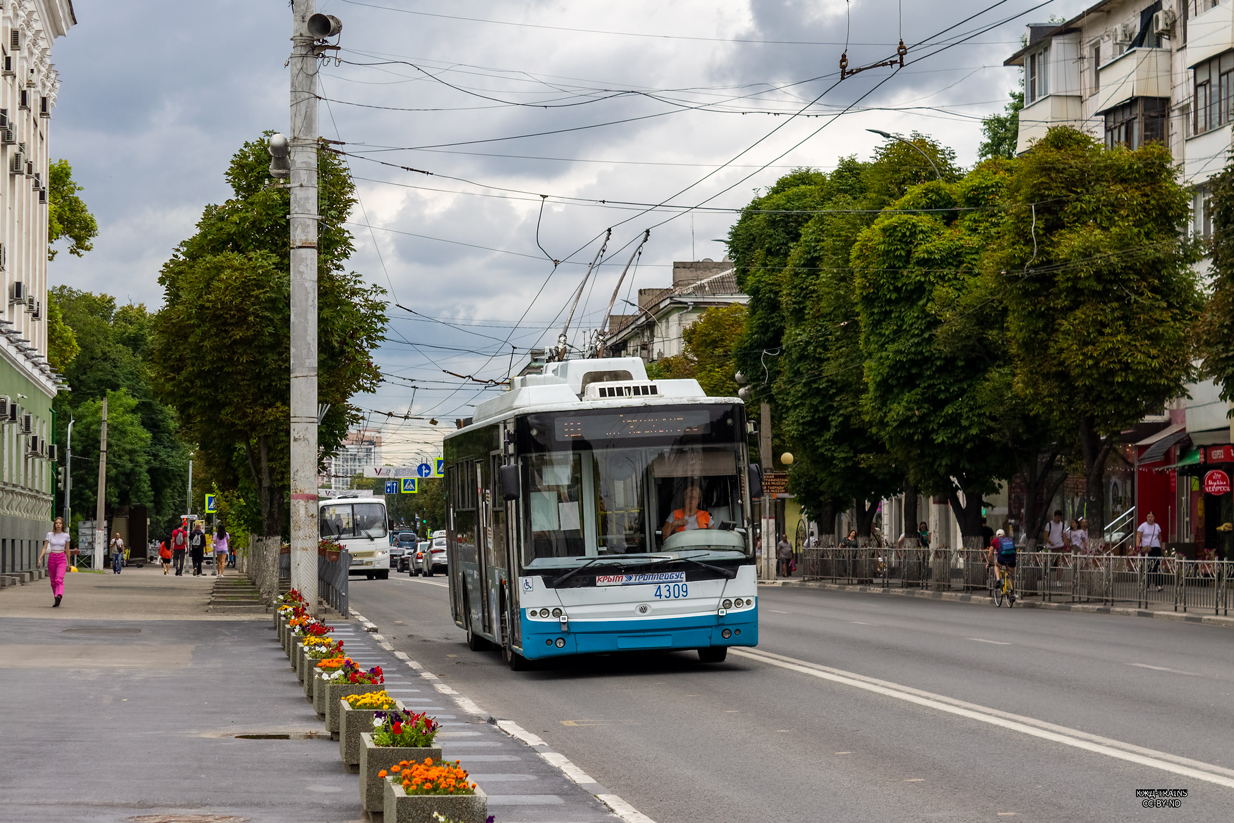 Trolleybus de Crimée, Bogdan T70110 N°. 4309