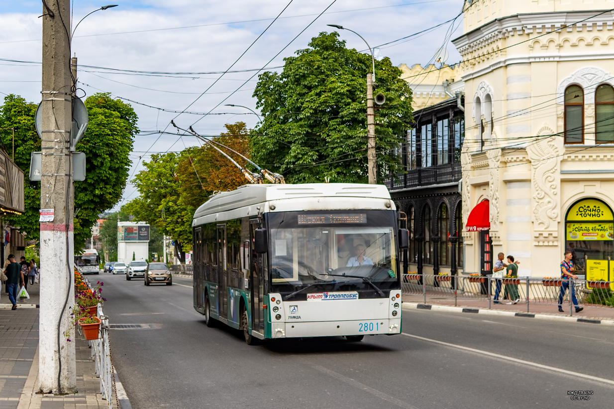 Крымский троллейбус, Тролза-5265.03 «Мегаполис» № 2801