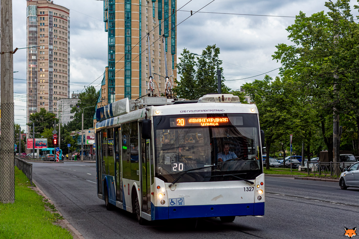 Санкт-Петербург, Тролза-5265.00 «Мегаполис» № 1327