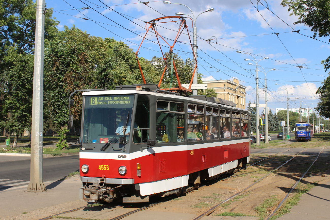 Харьков, Tatra T6A5 № 4553