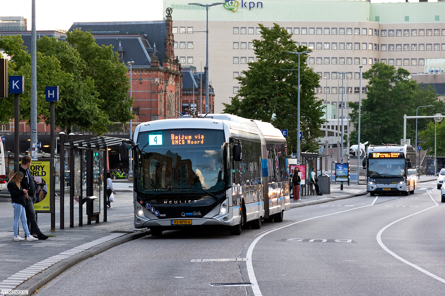Гронинген, Heuliez GX437 Electrique № 7408