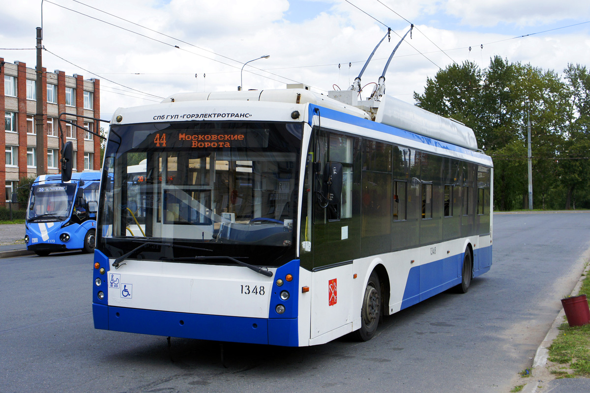 სანქტ-პეტერბურგი, Trolza-5265.00 “Megapolis” № 1348 სანქტ-პეტერბურგი, Trolza-5265.00 “Megapolis” № 1348