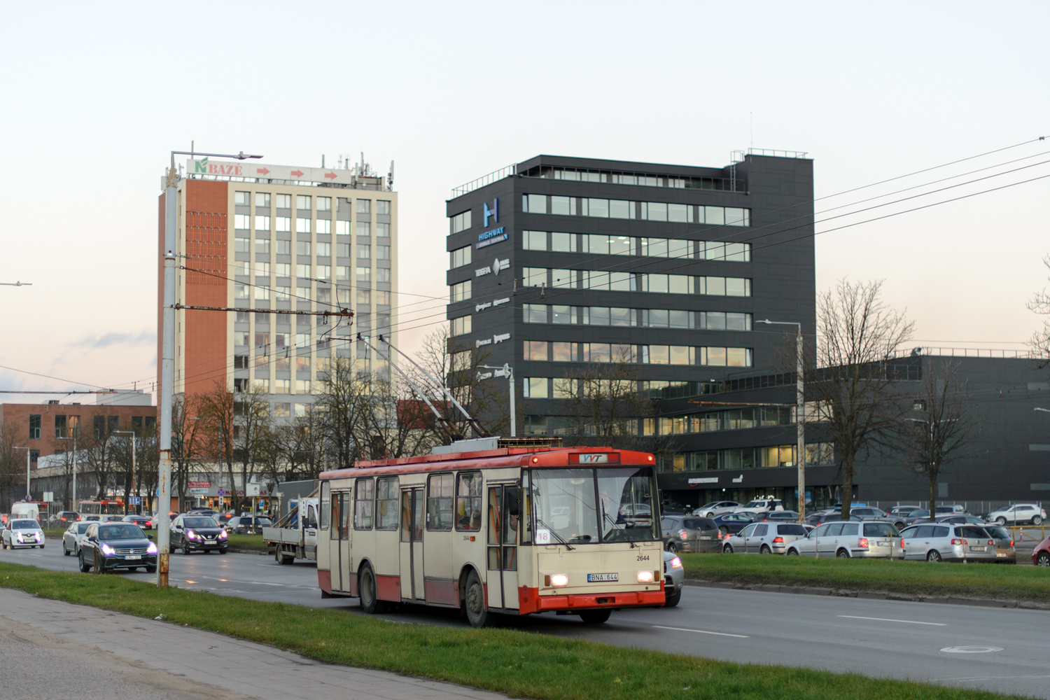 Вильнюс, Škoda 14Tr13/6 № 2644 Вильнюс, Škoda 14Tr13/6 № 2644