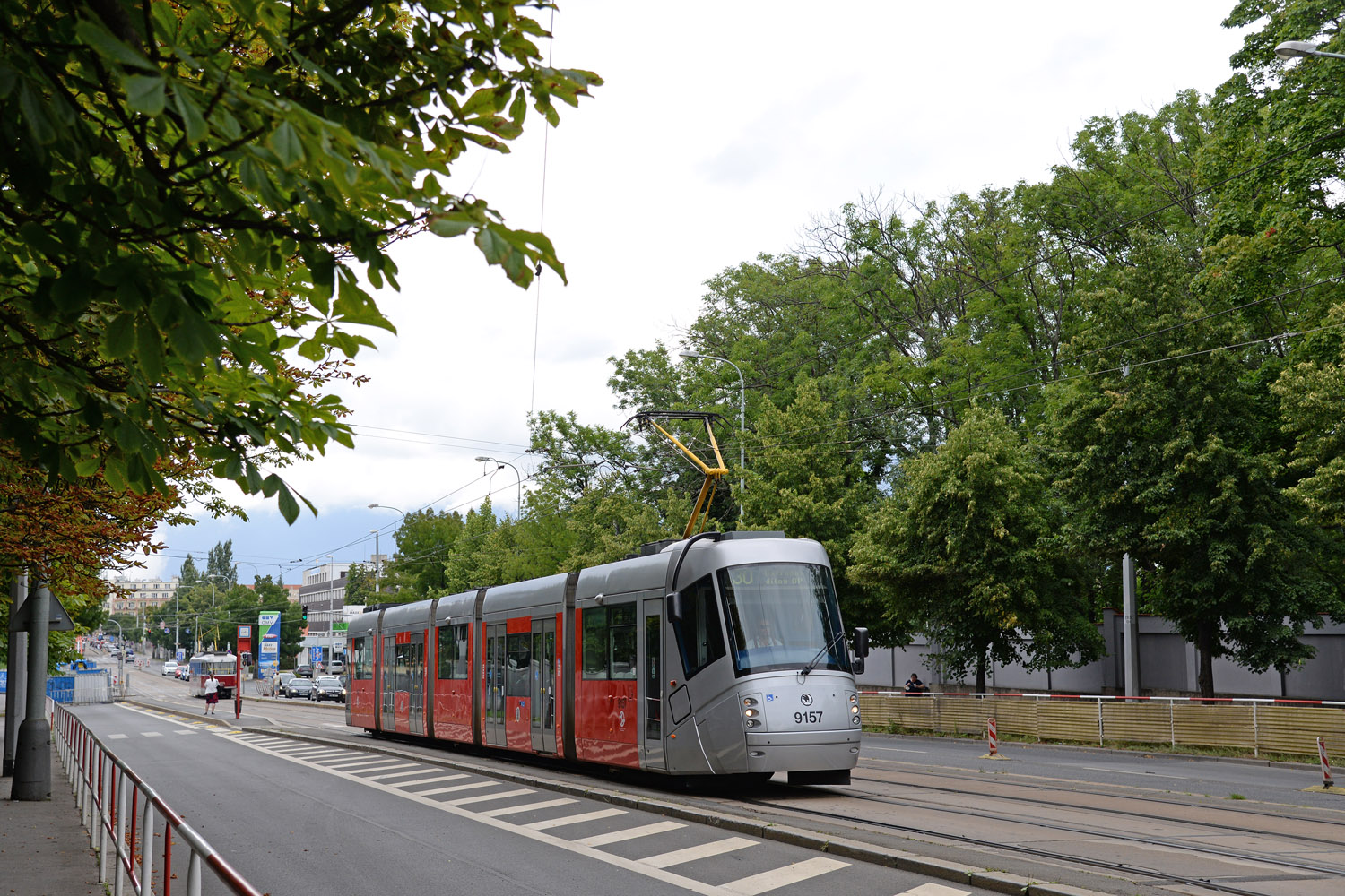 Прага, Škoda 14T Elektra № 9157