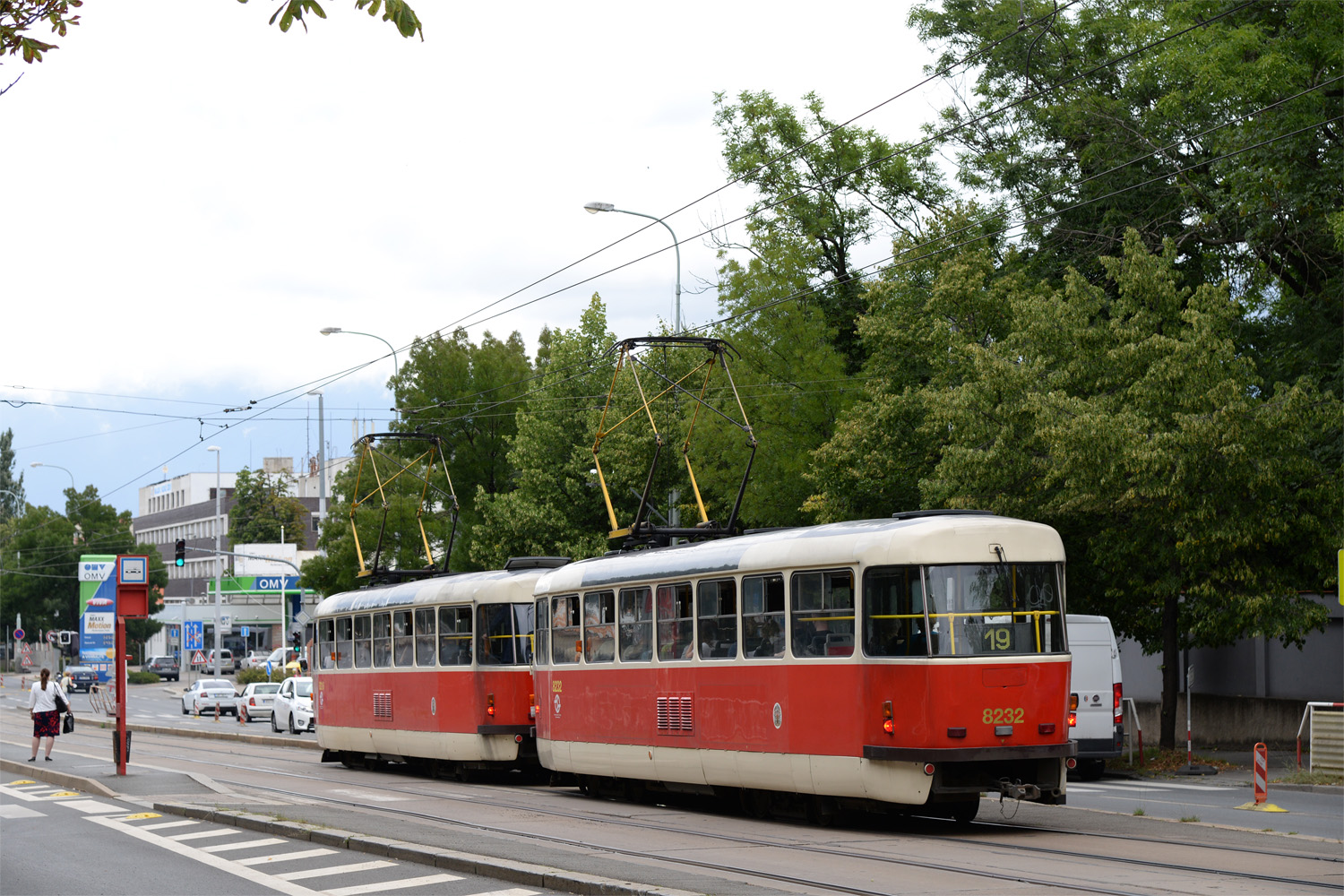 Прага, Tatra T3R.P № 8232