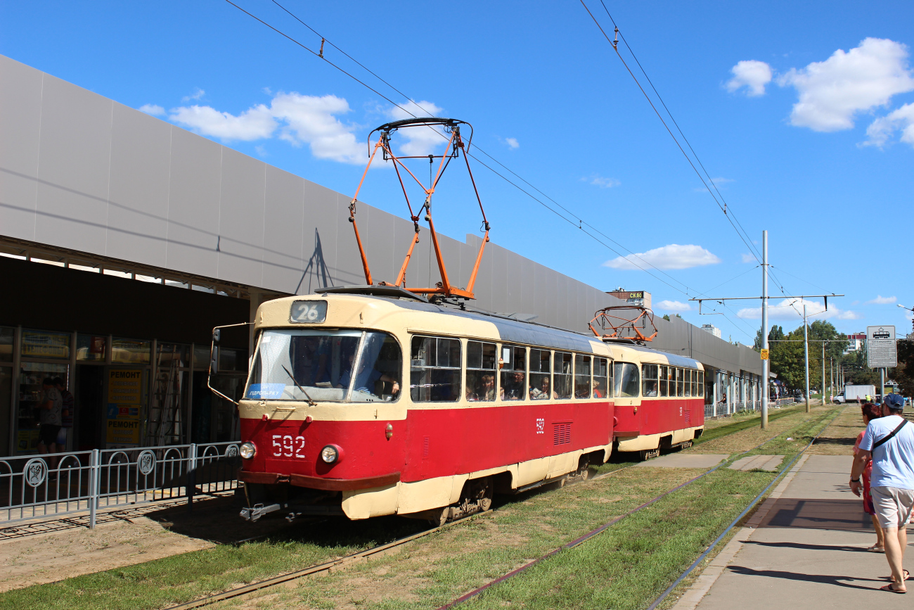 Charków, Tatra T3SU Nr 592