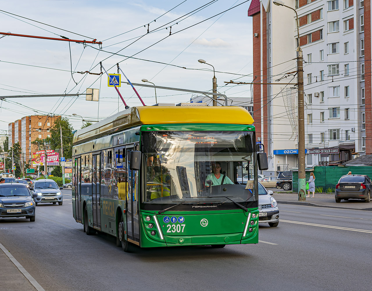Пенза, УТТЗ-6241.01 «Горожанин» № 2307