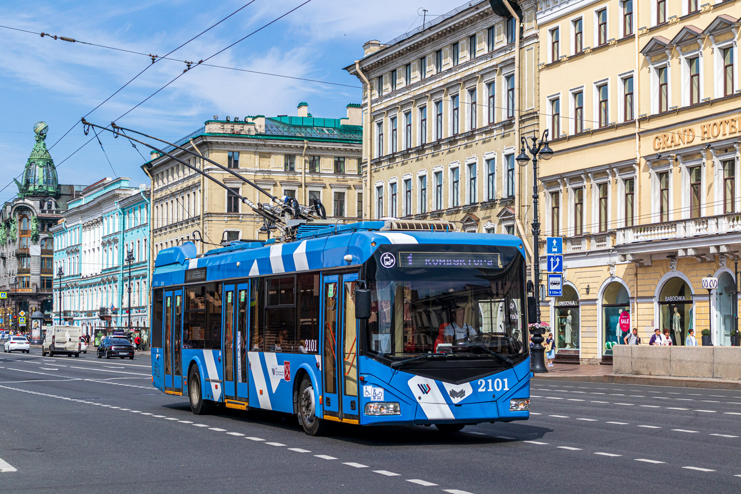 Санкт-Петербург, БКМ 32100D № 2101