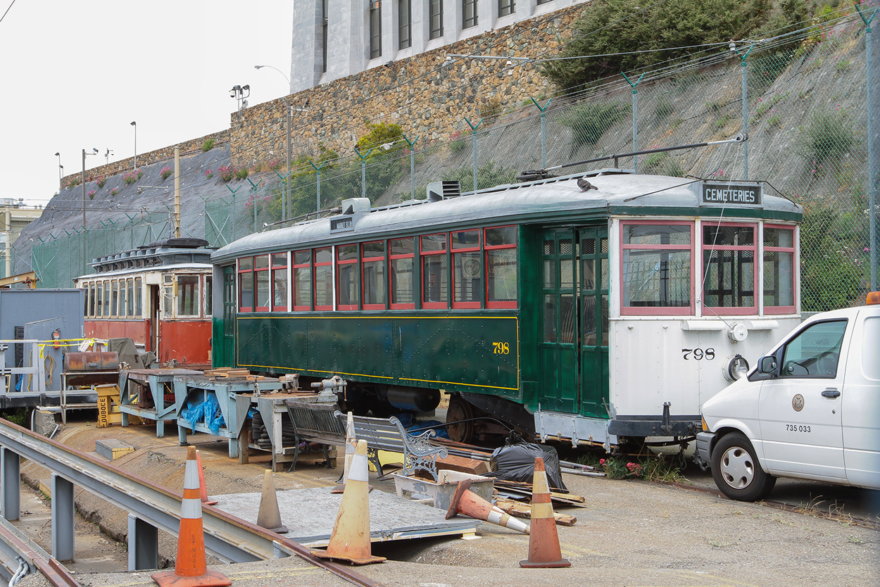 Сан-Франциско, область залива, Четырёхосный моторный Elkton № 798; Сан-Франциско, область залива — Разные фотографии