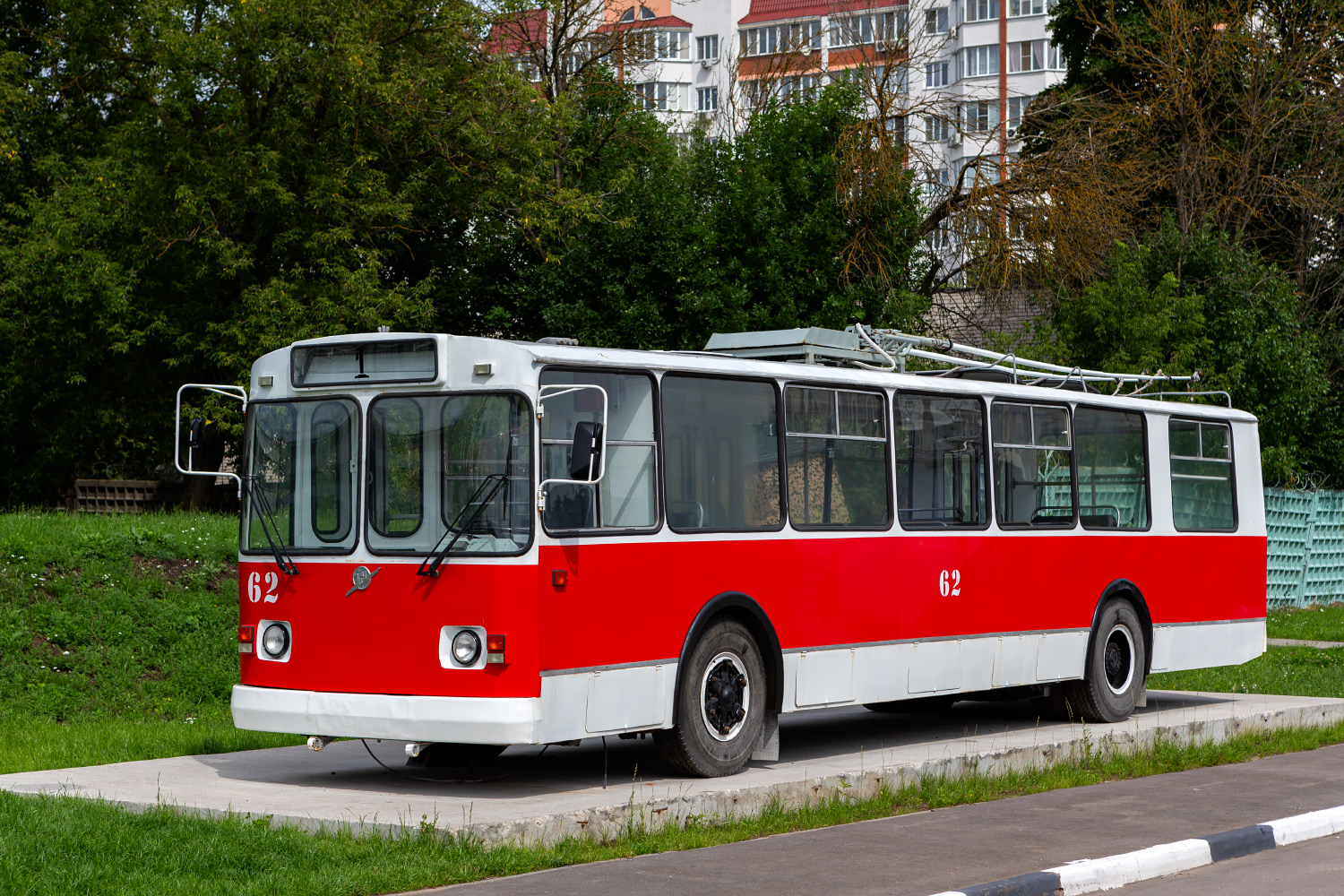 Tver, ZiU-682V-012 [V0A] № 62; Tver — Monuments to urban electric transport