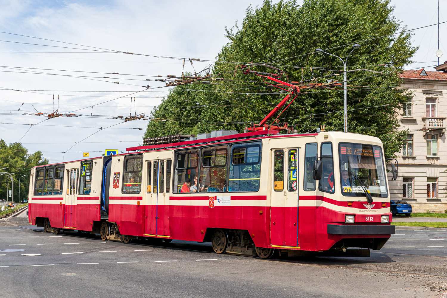 Санкт-Петербург, ЛВС-86К № 8113