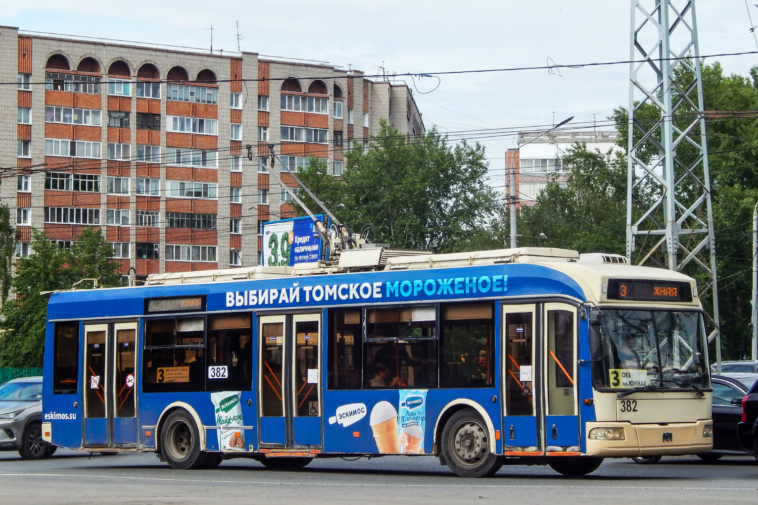 Томск, БКМ 321 № 382