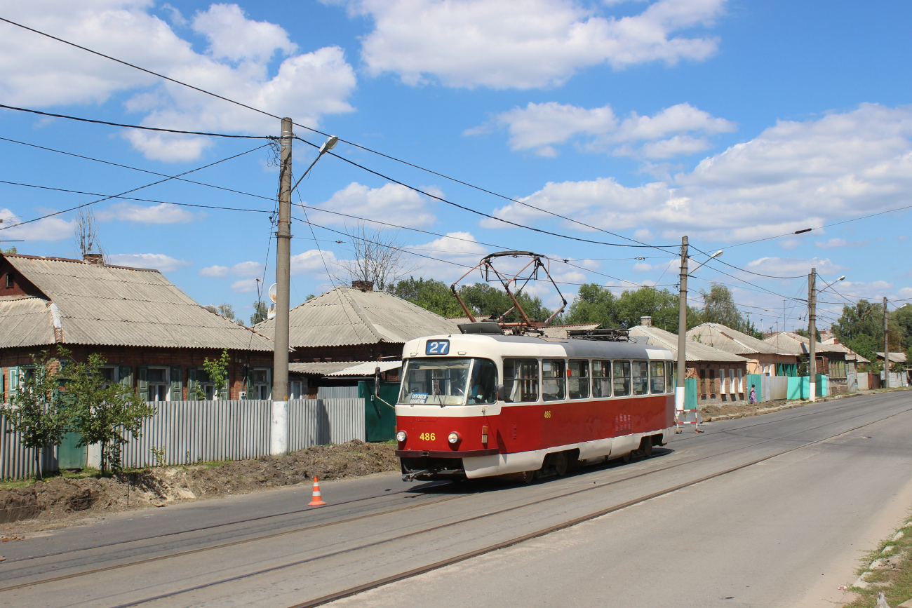Харьков, Tatra T3A № 486