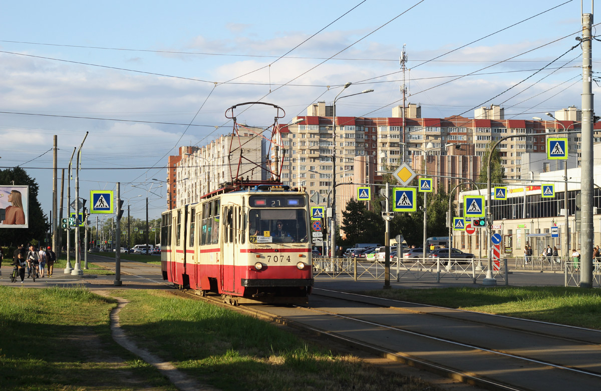 Санкт-Петербург, ЛВС-86К № 7074