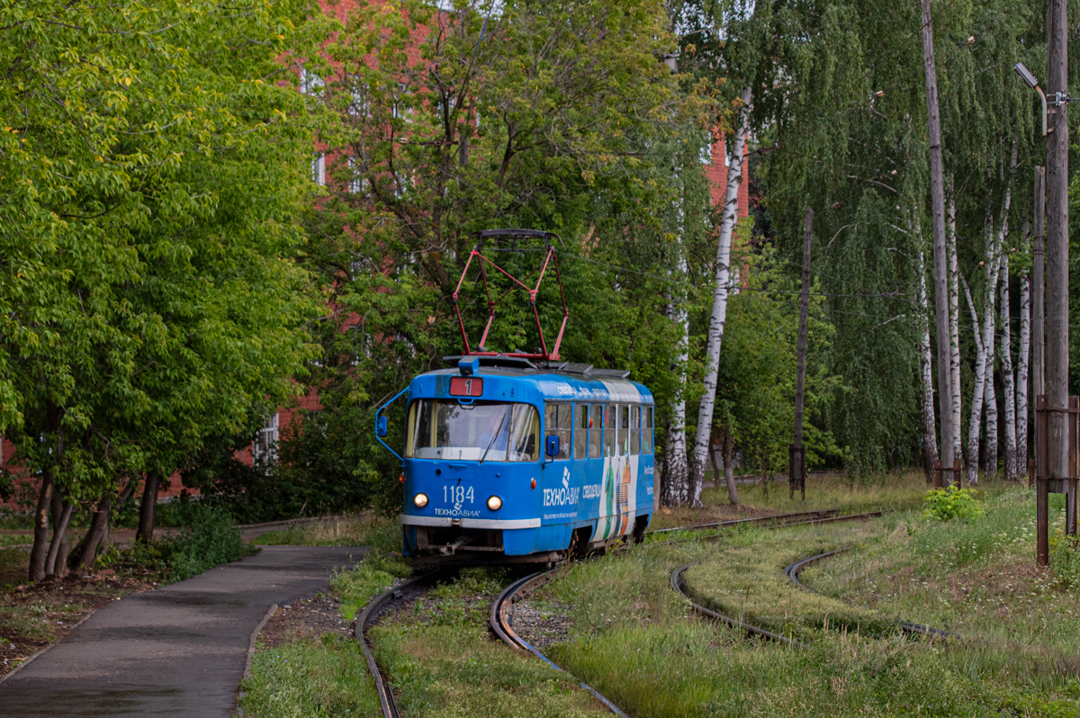 Ижевск, Tatra T3K № 1184
