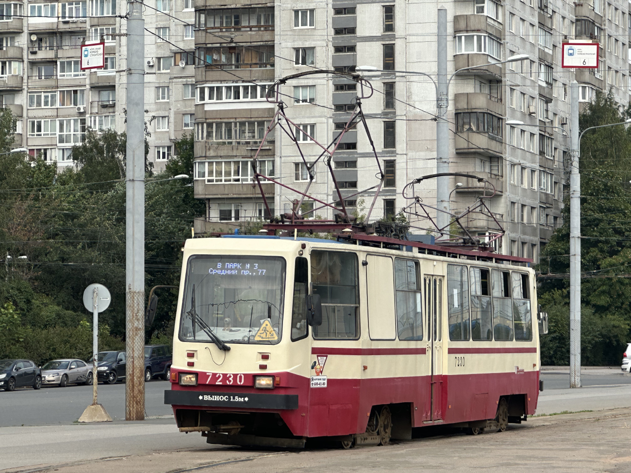 Санкт-Петербург, ТС-77 № 7230