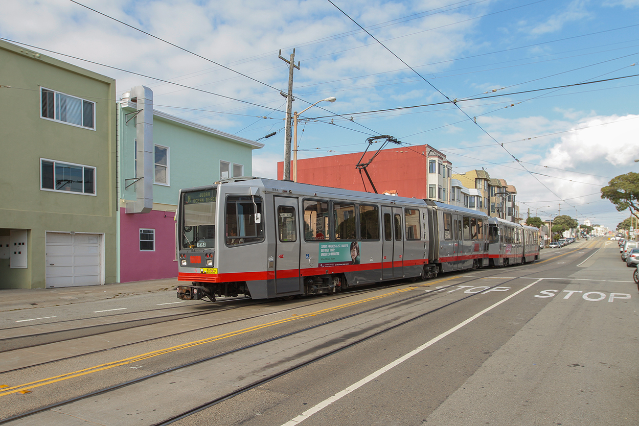 Сан-Франциско, область залива, Breda LRV SFS № 1516
