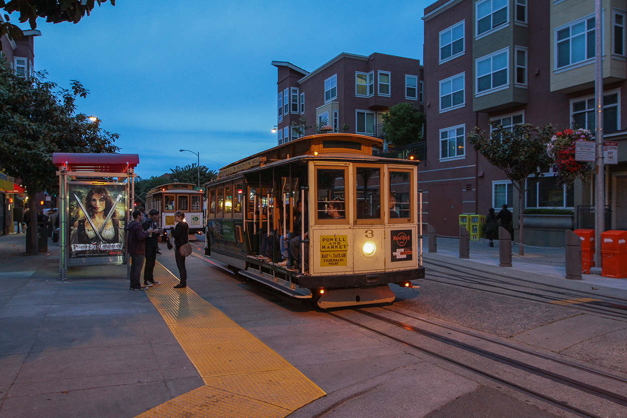 Сан-Франциско, область залива, Carter cable car № 3