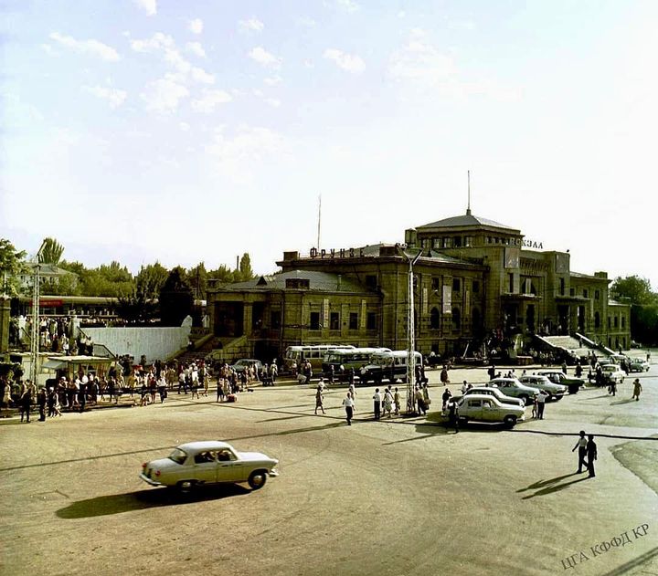 Бішкек — Старые фотографии; Бішкек — Троллейбусные линии и кольца