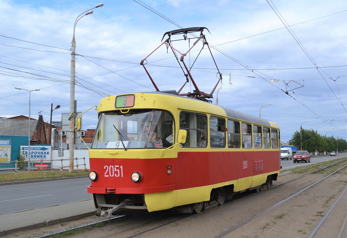 Ижевск, Tatra T3SU мод. Ижевск № 2051