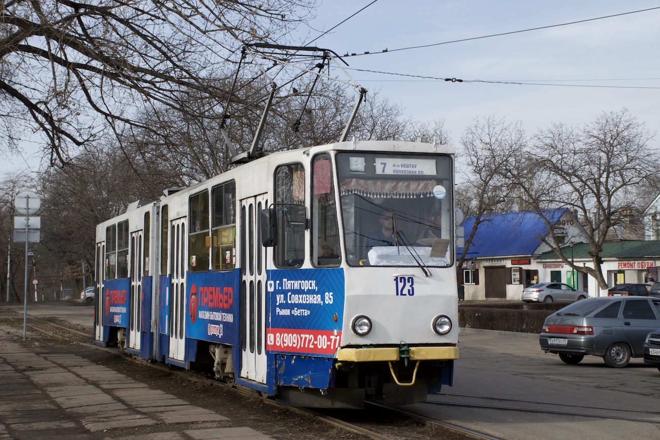Пятигорск, Tatra KT4SU № 123