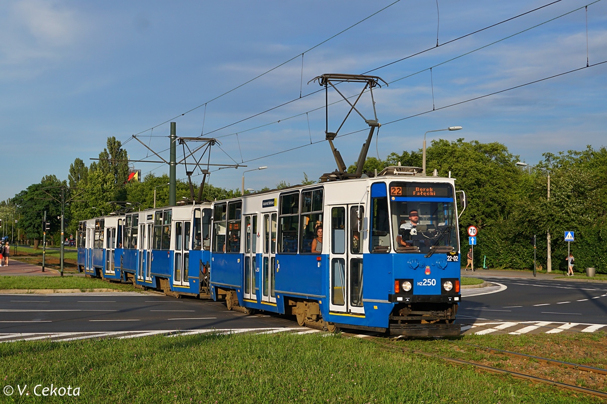 Краков, Konstal 105Na № HZ250