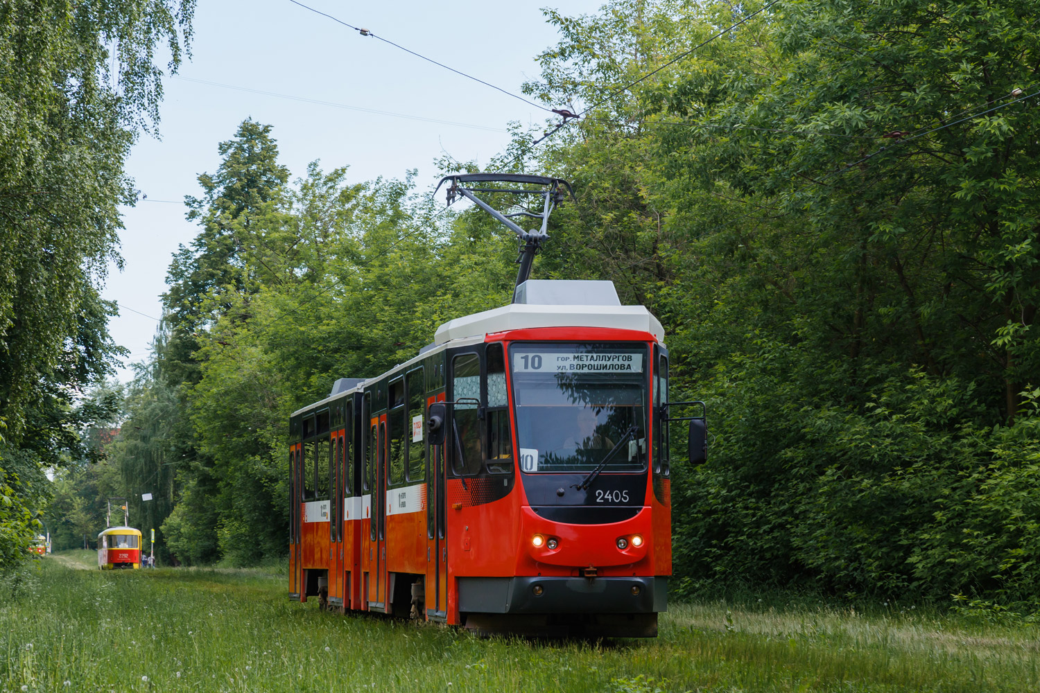 Ижевск, Tatra KT4DM № 2405