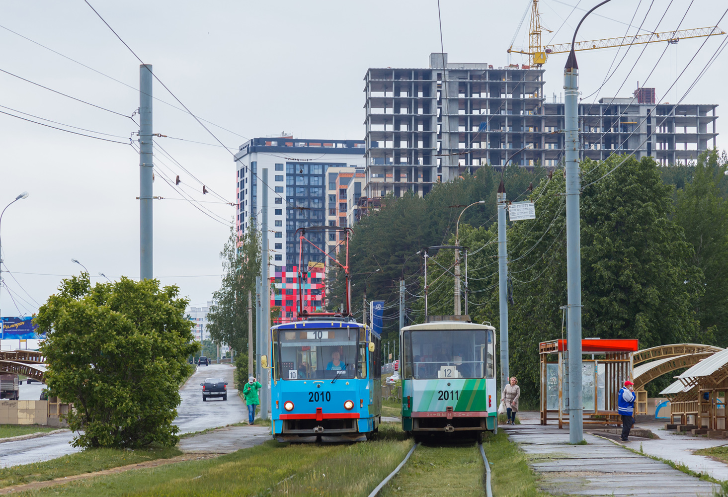Iżewsk, Tatra T6B5SU Nr 2010; Iżewsk, Tatra T6B5SU Nr 2011