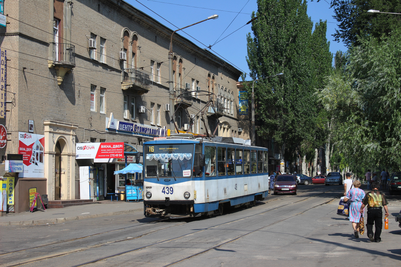 Запорожье, Tatra T6B5SU № 439